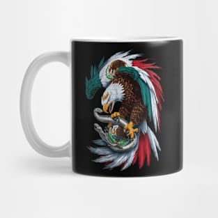 Mighty Mexican Eagle Emblem Mug